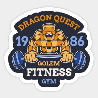 Golem Gym Sticker